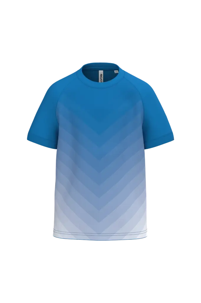 Kinder Sportshirt PA4048 bedrucken atmungsaktiv PES 4-14 — Produktfoto 9