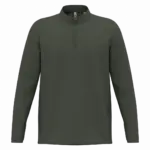 Outdoor-Langarmshirt mit 1/4-Reißverschluss bedruckbar — Produktfoto 2