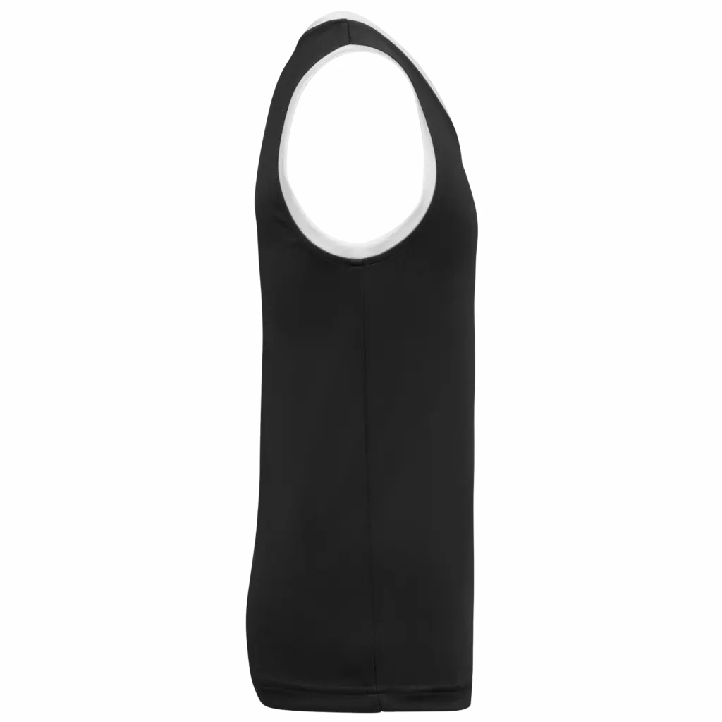 Basketbalshirt voor heren, black/white — productfoto 2