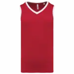 Basketballshirt PA4050 bedrucken V-Ausschnitt Birdseye S-4XL — Produktfoto 8