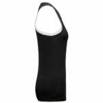 Basketbalshirt voor dames, black/white — productfoto 3