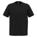 PA4055 - Uniseks tweekleurig teamwear T-shirt, black / sporty grey