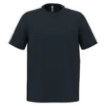 PA4055 - Uniseks tweekleurig teamwear T-shirt, navy / white — productfoto 4