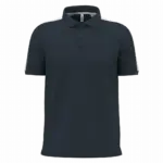 PA4057 - Uniseks tweekleurige teamwear polo, navy / white — productfoto 4