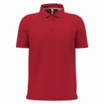 PA4057 - Uniseks tweekleurige teamwear polo, sporty red / white — productfoto 5
