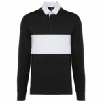 Rugbypolo Langarm PA429 bedrucken Jersey Baumwolle XS-5XL — Produktfoto 7