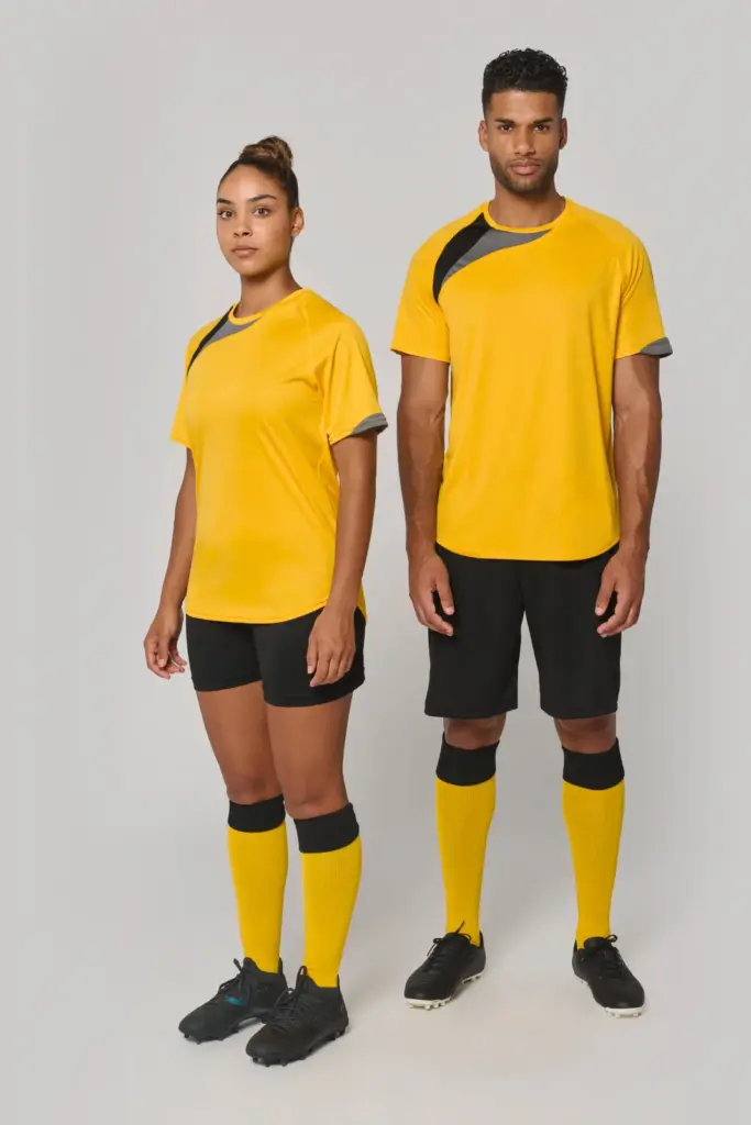 Unisex multisport sport-T-shirt met korte mouwen
