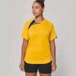 Unisex multisport sport-T-shirt met korte mouwen — productfoto 4