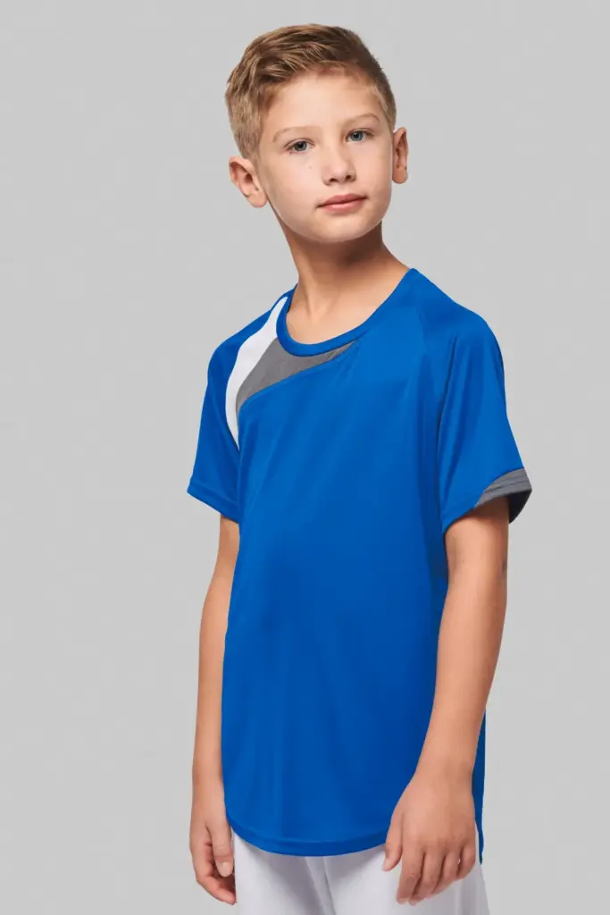 Multisport sport-T-shirt met korte mouwen voor kinderen