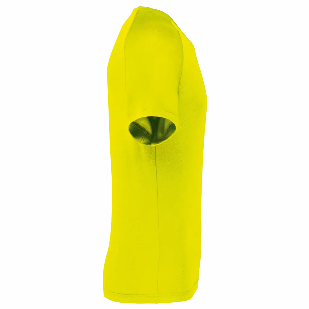 PS_PA438-S_FLUORESCENTYELLOW - Hidalgo Functioneel sportshirt, fluorescent yellow — productfoto 11