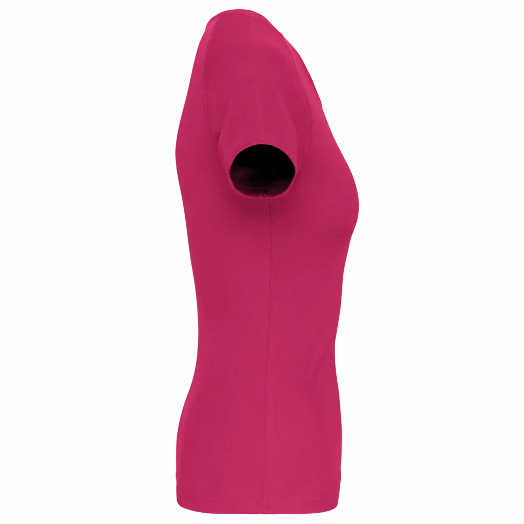 Functioneel damessportshirt, fuchsia — productfoto 14