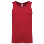 Sporttop voor kinderen, red — productfoto 7