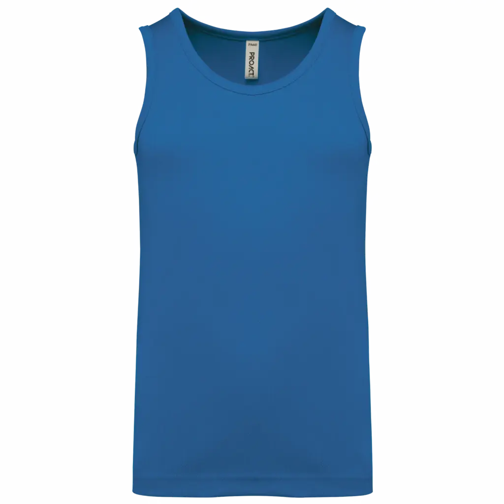 Sporttop voor kinderen, sporty royal blue — productfoto 9