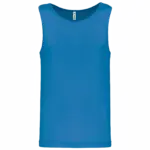 Herensporttop, aqua blue — productfoto 6