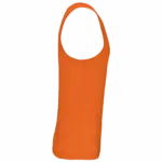 Herensporttop, fluorescent orange — productfoto 7