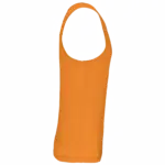 Herensporttop, orange — productfoto 10