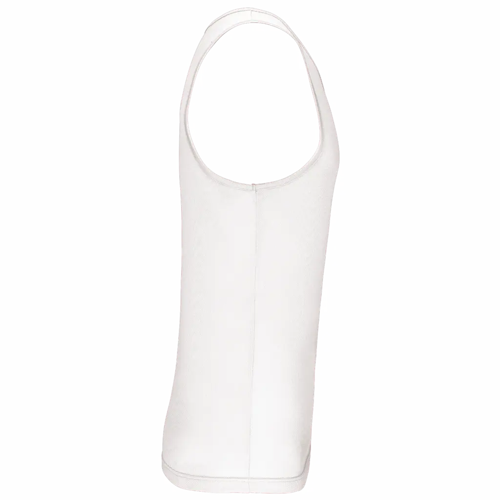 Herensporttop, white — productfoto 16