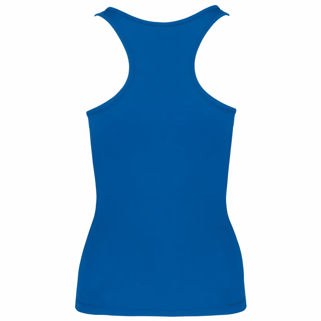 Damessporttop, aqua blue — productfoto 10