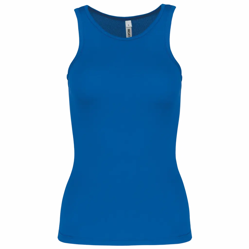 Damessporttop, aqua blue — productfoto 11