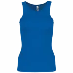 Damessporttop, aqua blue — productfoto 11