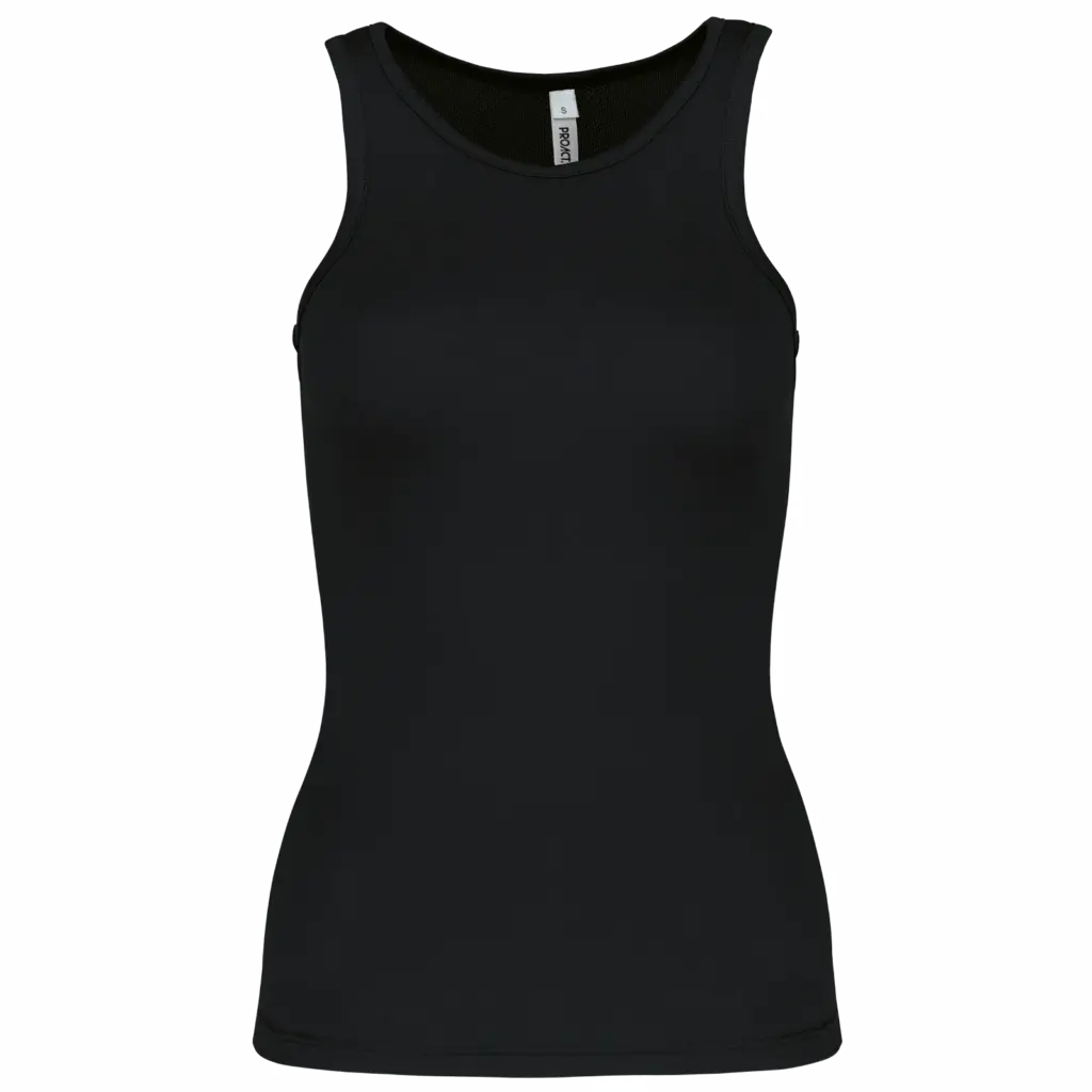 Damessporttop, black — productfoto 18