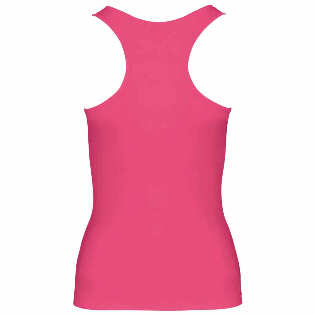 Damessporttop, fluorescent pink — productfoto 24
