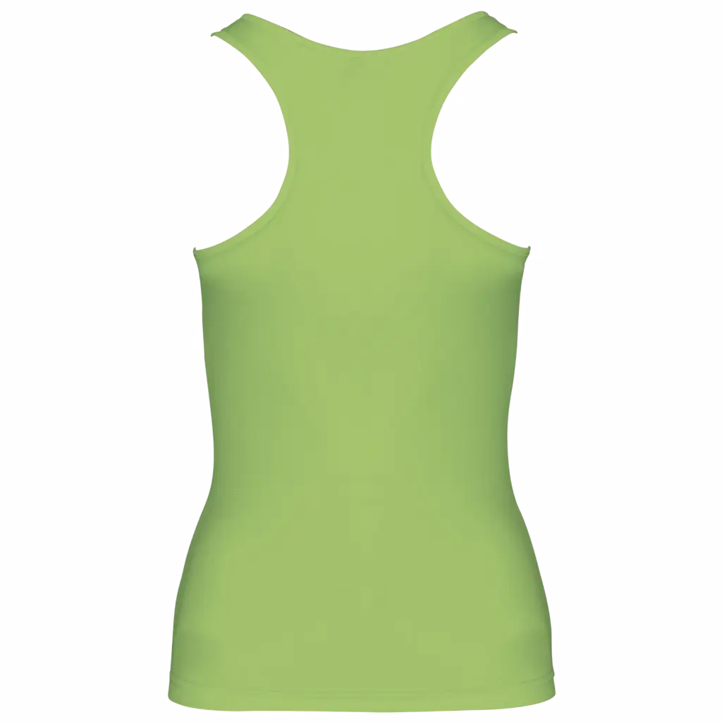 Damessporttop, lime — productfoto 52