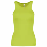 Damessporttop, lime — productfoto 53