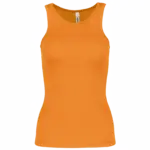 Damessporttop, orange — productfoto 60
