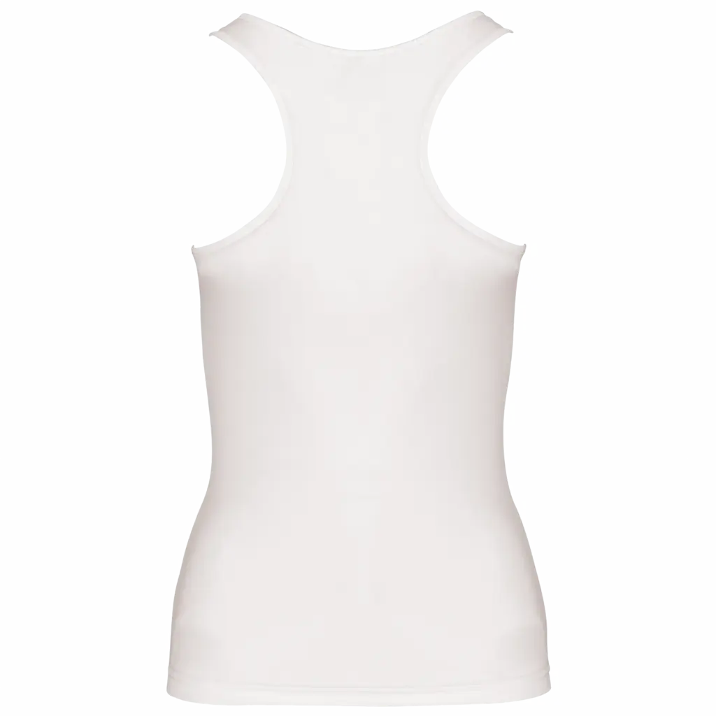 Damessporttop, white — productfoto 101