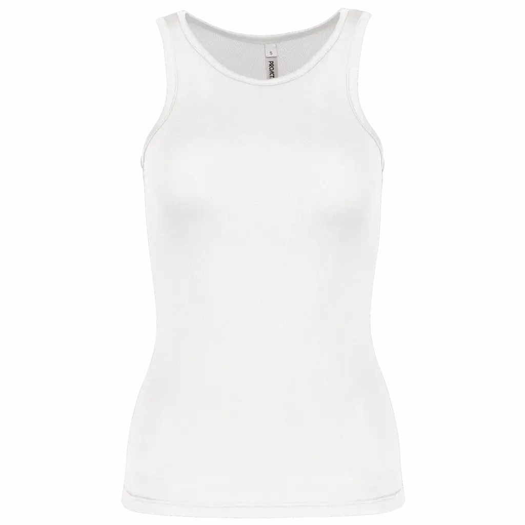 Damessporttop, white — productfoto 102