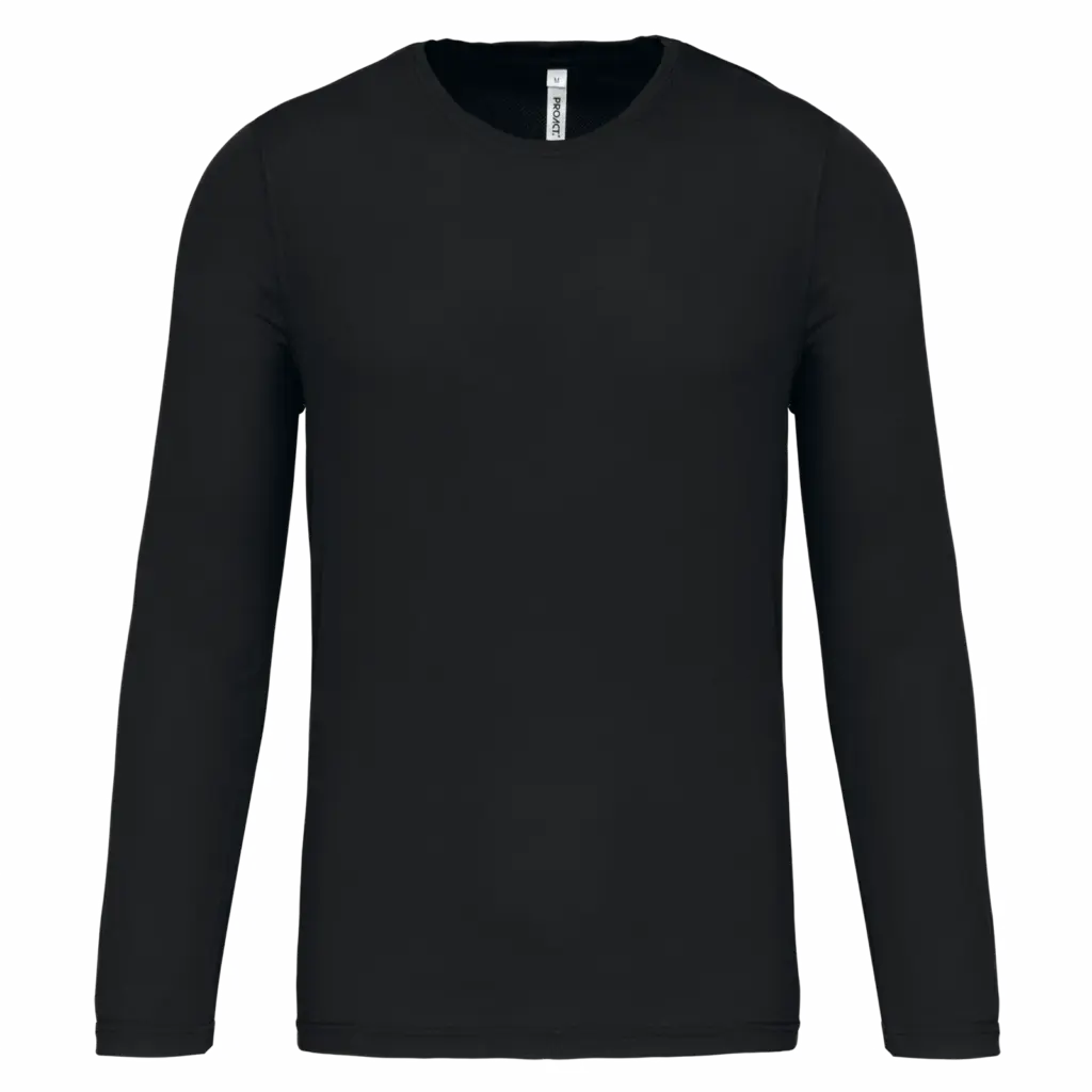 Sportshirt PA443 Langarm bedrucken atmungsaktiv XS-XXL — Produktfoto 6