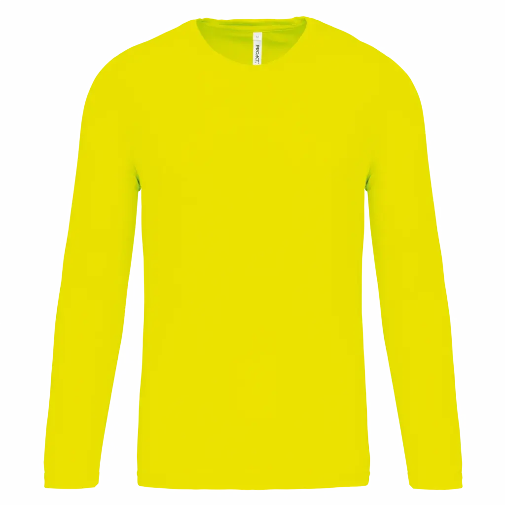Sportshirt PA443 Langarm bedrucken atmungsaktiv XS-XXL — Produktfoto 8