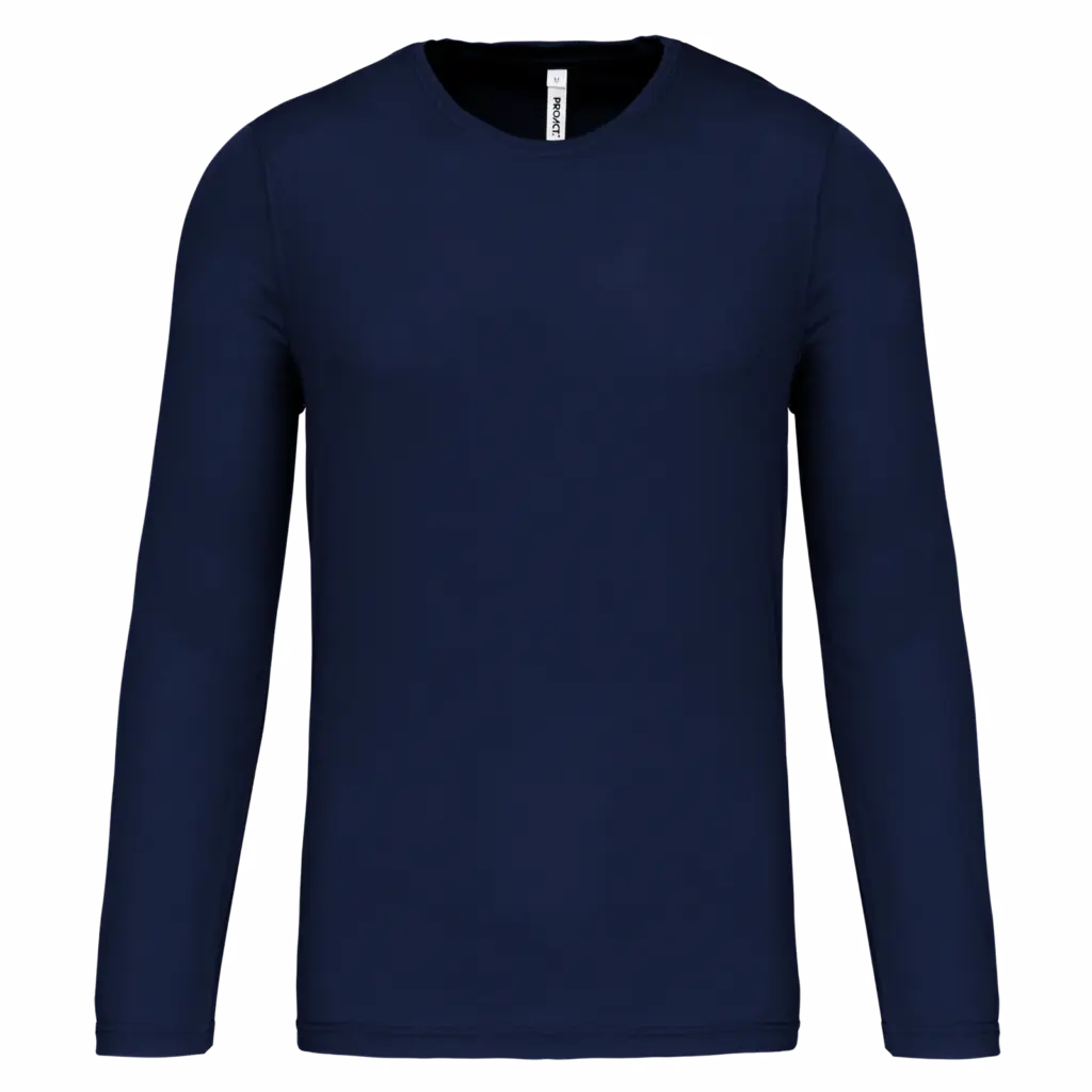 Sportshirt PA443 Langarm bedrucken atmungsaktiv XS-XXL — Produktfoto 11