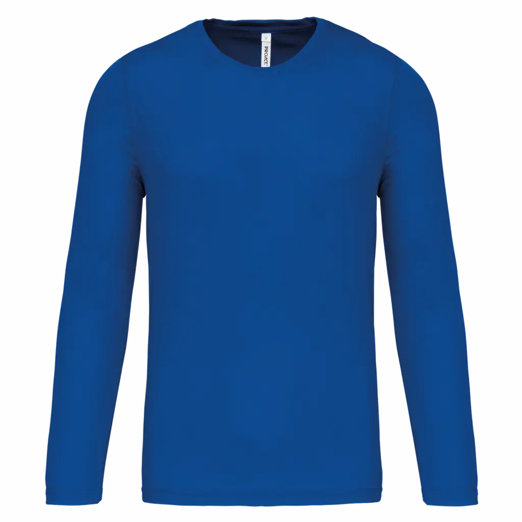 Sportshirt PA443 Langarm bedrucken atmungsaktiv XS-XXL — Produktfoto 12