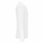Herensportshirt Lange Mouwen, white — productfoto 12