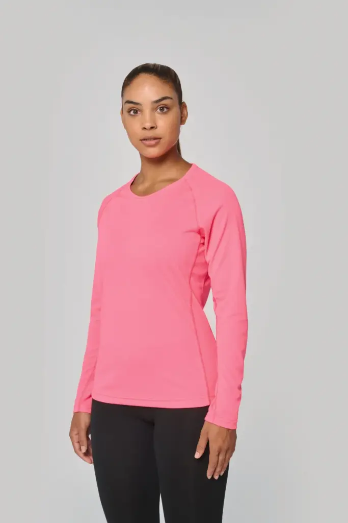 Damessportshirt Lange Mouwen