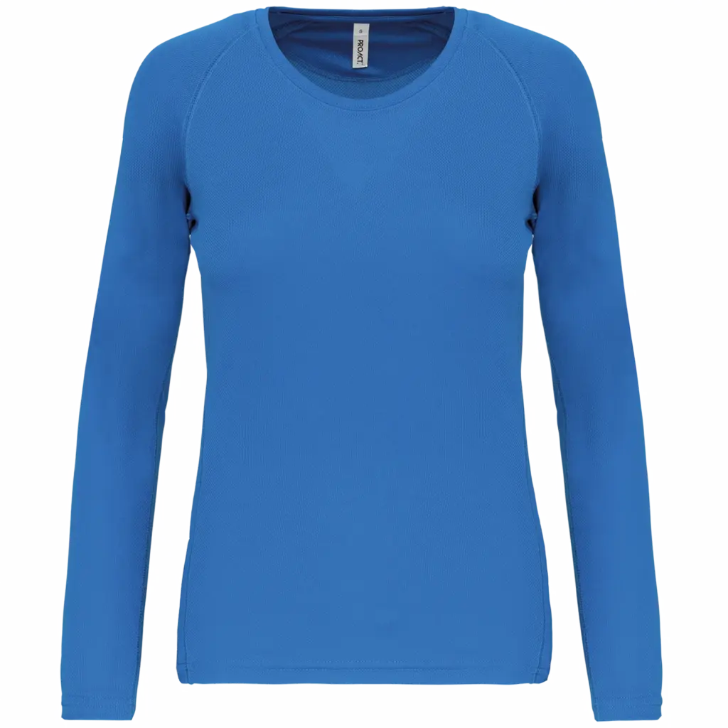 Damen Sportshirt Langarm PA444 bedrucken Polyester XS-XL — Produktfoto 5