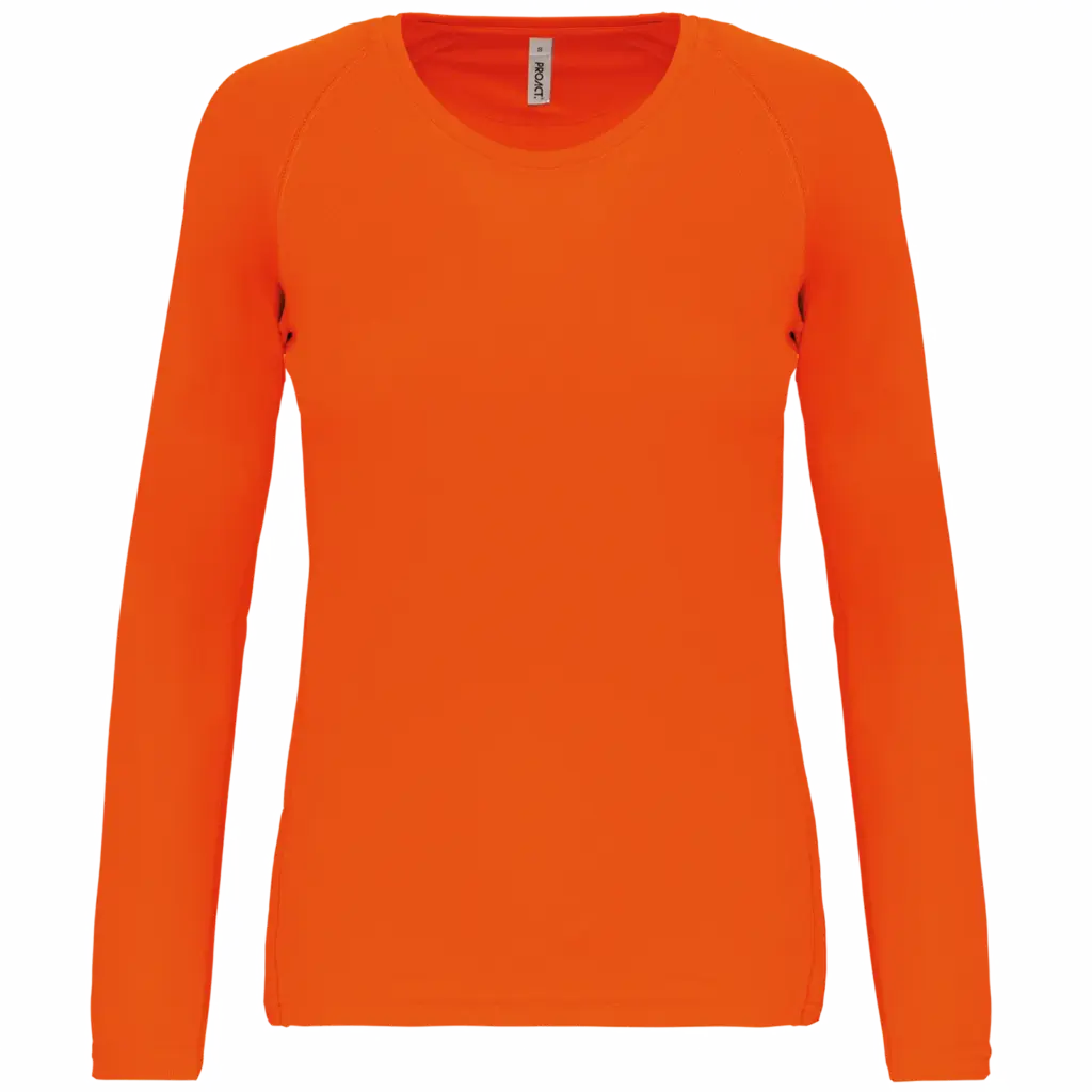 Damen Sportshirt Langarm PA444 bedrucken Polyester XS-XL — Produktfoto 8