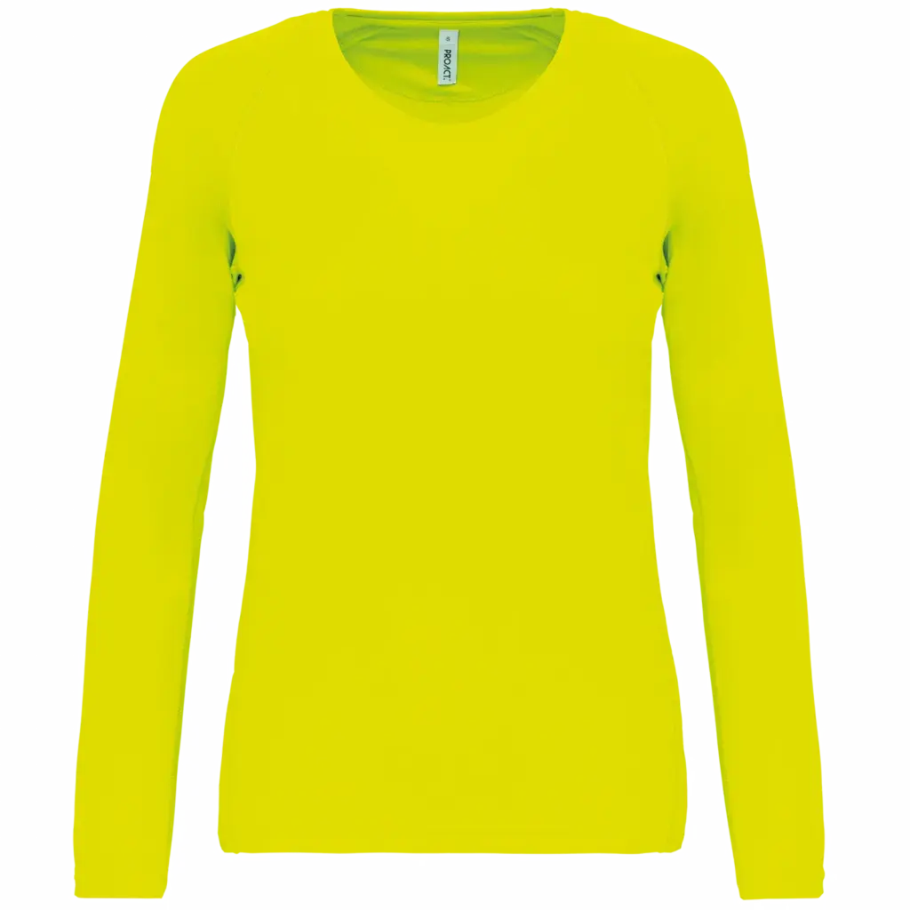 Damen Sportshirt Langarm PA444 bedrucken Polyester XS-XL — Produktfoto 9