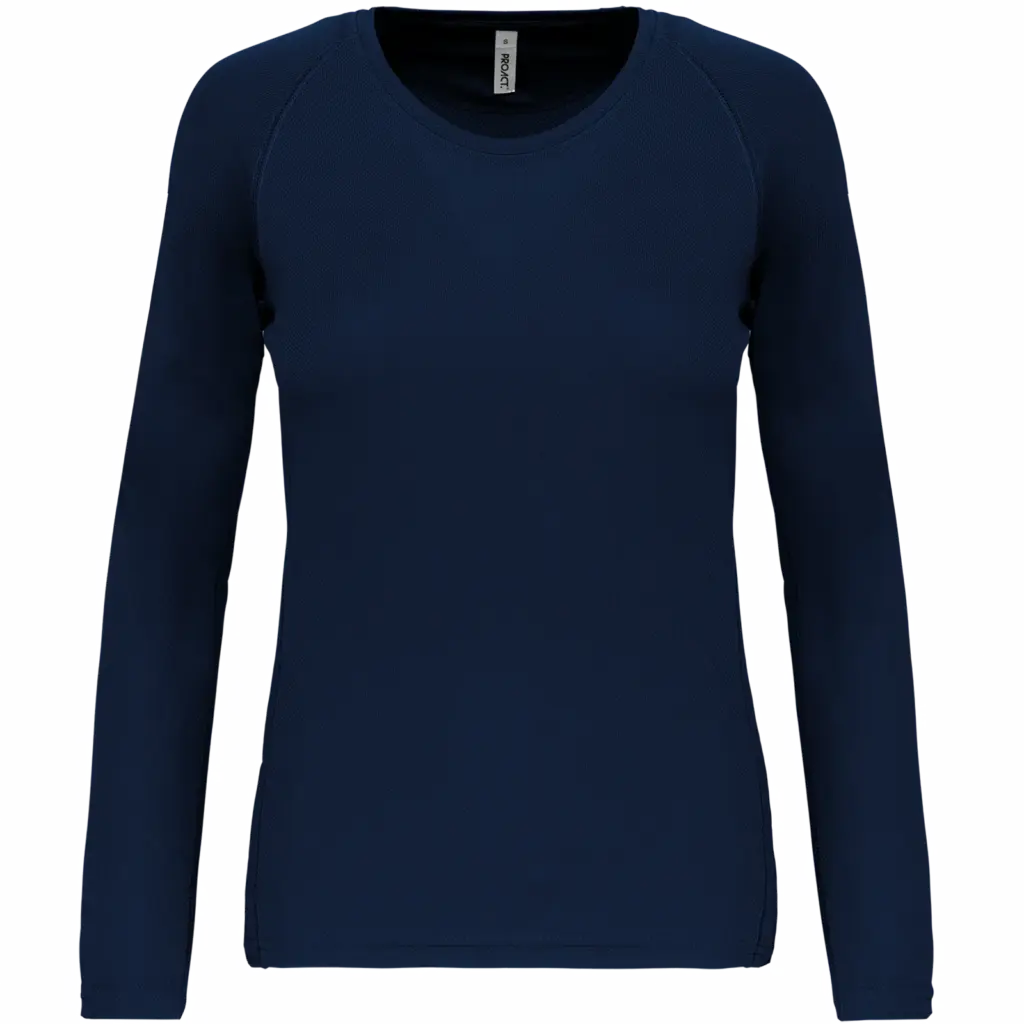 Damen Sportshirt Langarm PA444 bedrucken Polyester XS-XL — Produktfoto 11