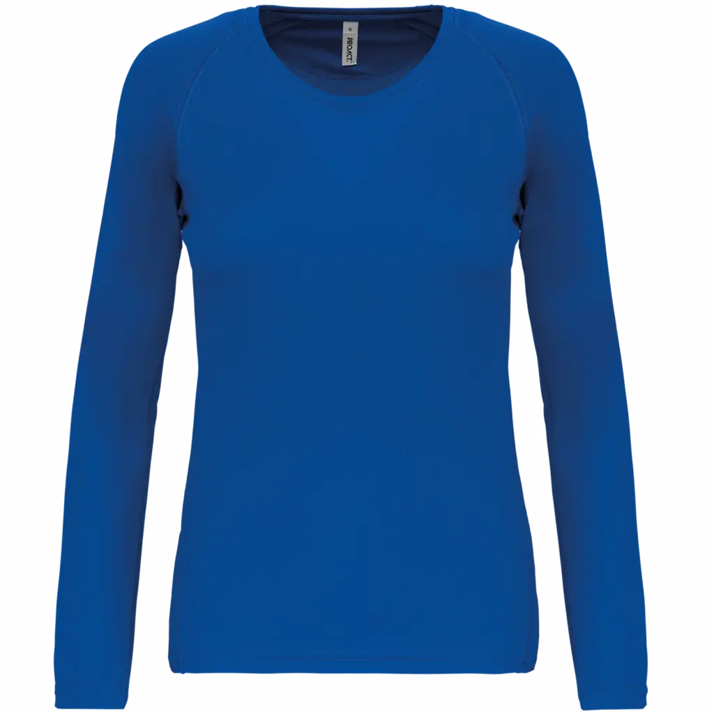 Damen Sportshirt Langarm PA444 bedrucken Polyester XS-XL — Produktfoto 12