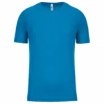 Technisch sport-t-shirt, aqua blue — productfoto 6