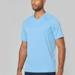 PA476-1_2025 - Sport Shirt ontwerpen Heren-sport-T-shirt V-hals