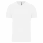 Heren-sport-T-shirt V-hals, white — productfoto 19