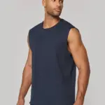 Mouwloos unisex T-shirt 190 — productfoto 3