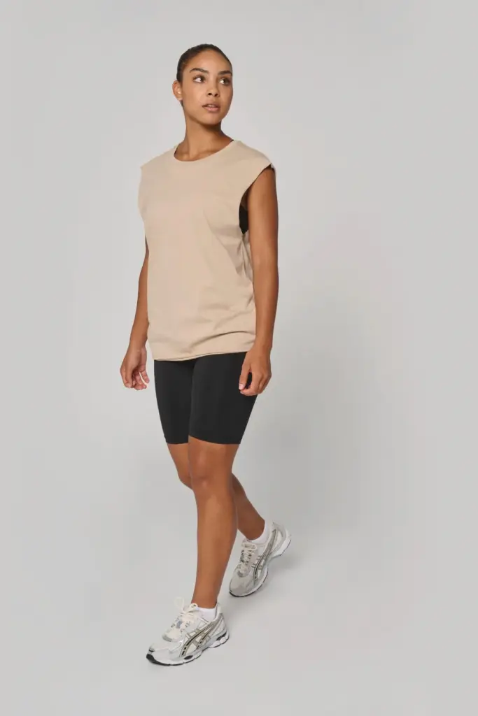 PA479-PA1017_2026 - Sport Shirt ontwerpen Mouwloos unisex T-shirt 190 — productfoto 5
