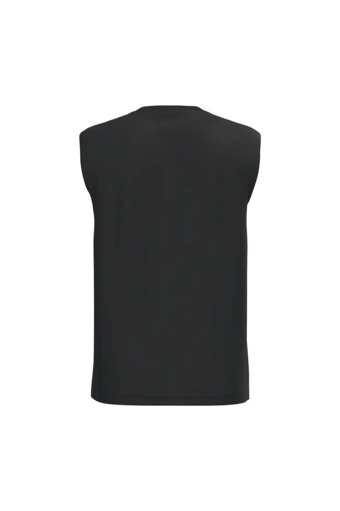 PS_PA479-B_BLACK - Sport Shirt ontwerpen Mouwloos unisex T-shirt 190, black — productfoto 9