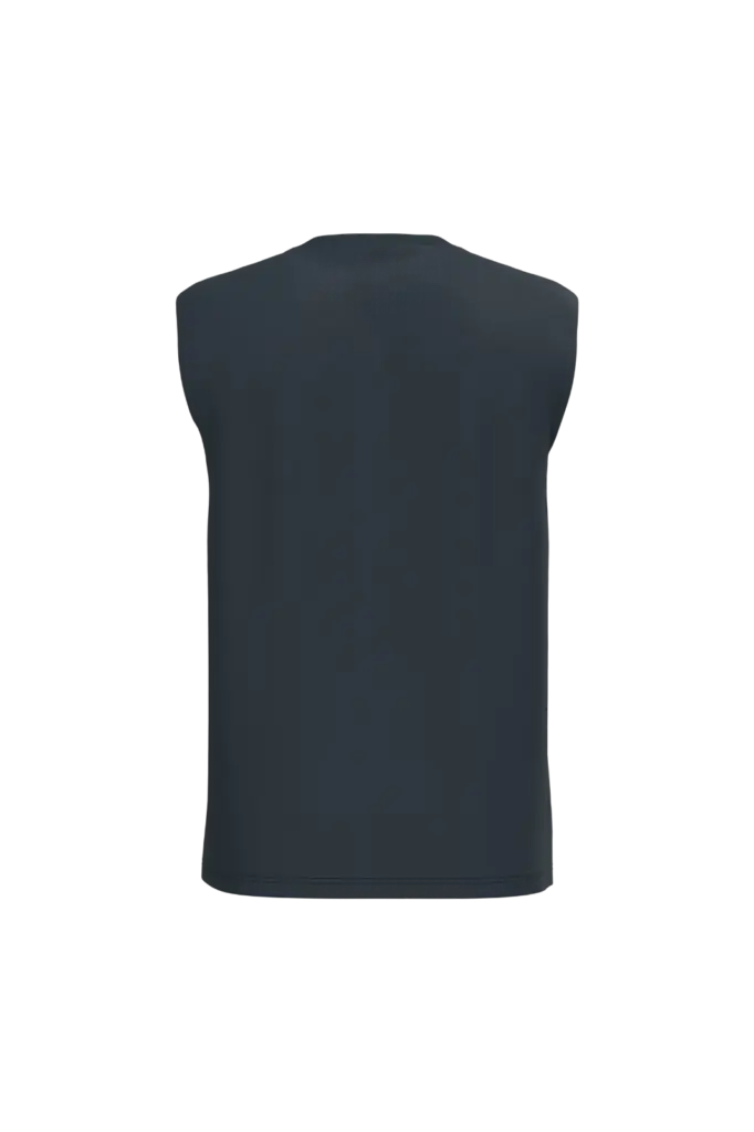 PS_PA479-B_NAVY - Sport Shirt ontwerpen Mouwloos unisex T-shirt 190, navy — productfoto 12