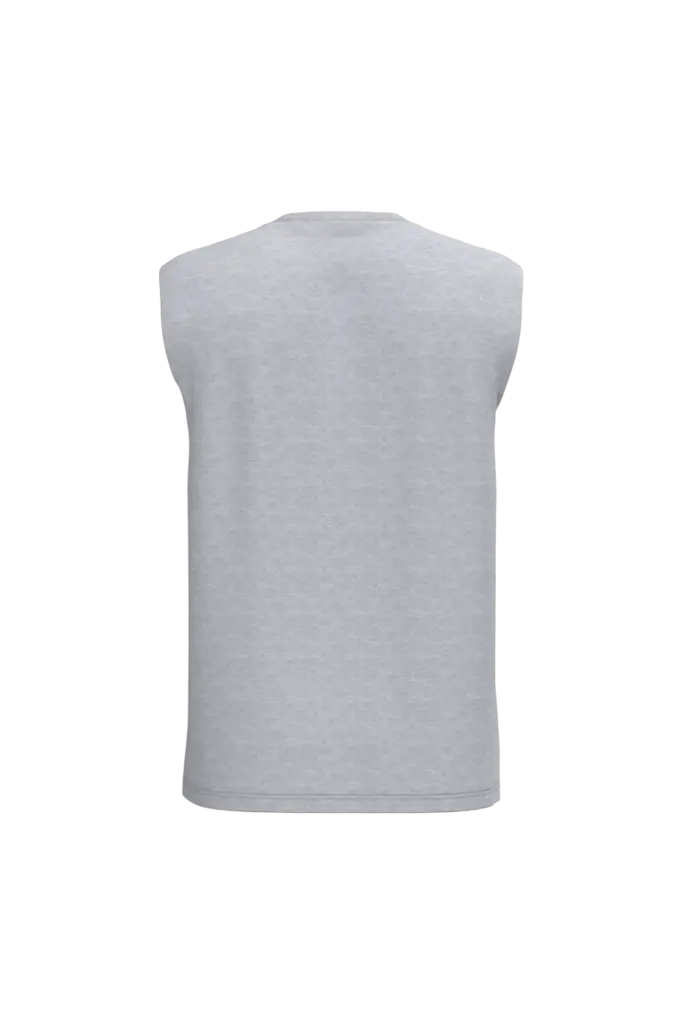 PS_PA479-B_OXFORDGREY - Sport Shirt ontwerpen Mouwloos unisex T-shirt 190, oxford grey — productfoto 15